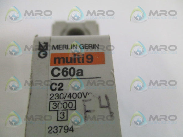 MERLIN GERIN 23794 CIRCUIT BREAKER 2A UNMP