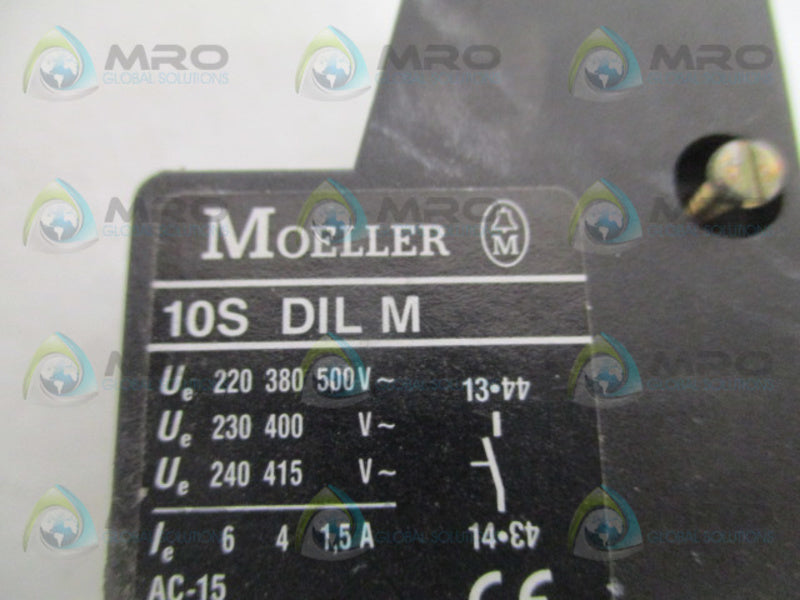 KLOCKNER MOELLER 10SDILM AUXILIARY CONTACT BLOCK  UNMP