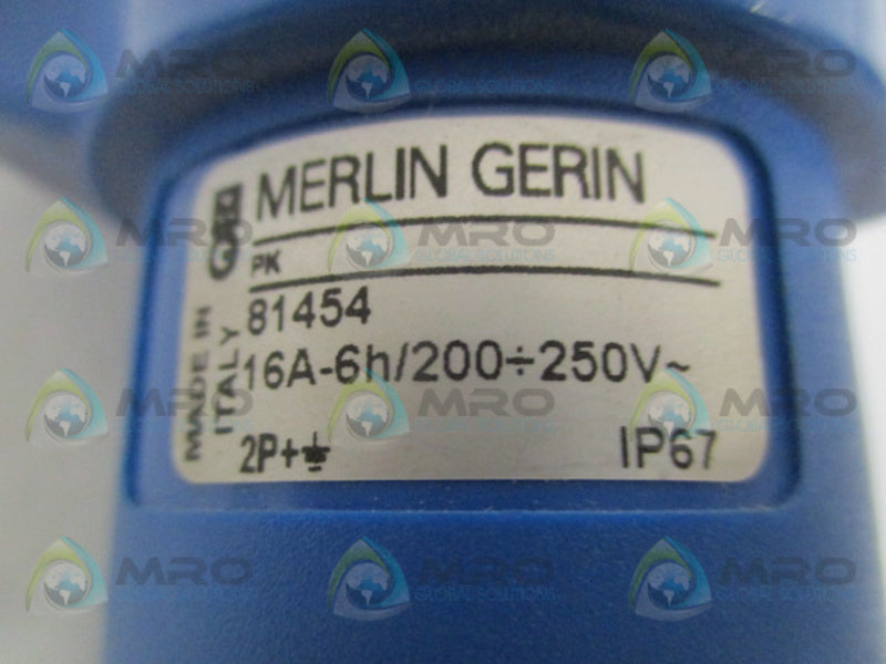 MERLIN GERIN 81454 RECEPTACLE CONNECTOR NSNP