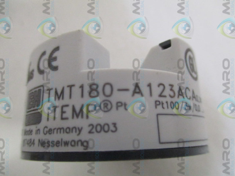 ENDRESS+HAUSER iTEMP TMT180-A123ACA0.1K TEMP. SENSOR MODULE  NSNP