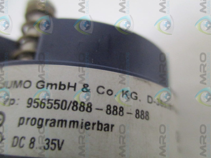 JUMO 956550/888-888-888 PROGRAMMABLE TRANSMITTER UNMP