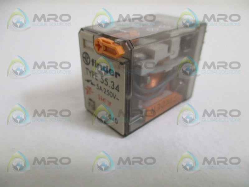 FINDER 55.34 RELAY 110VAC  UNMP