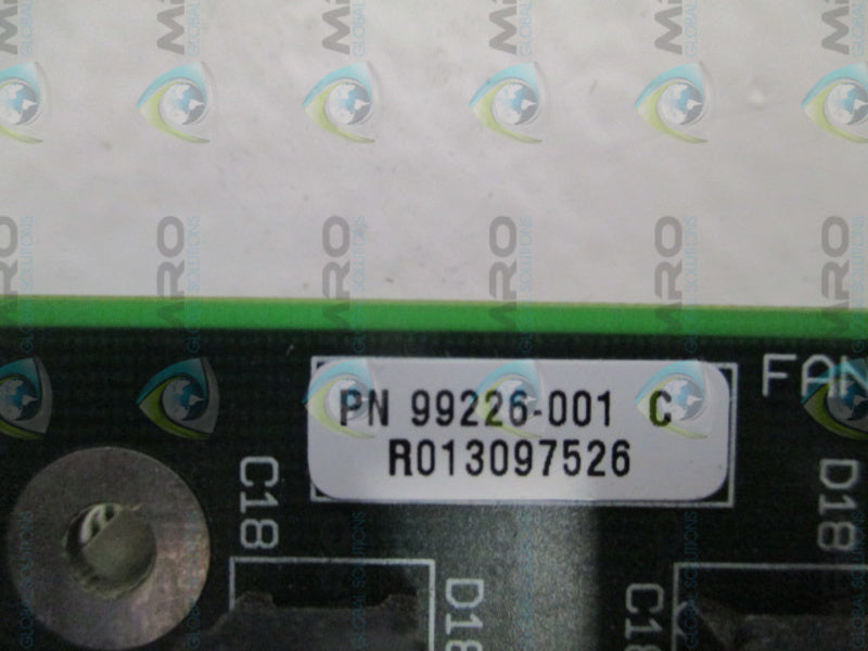 XYCOM 99226-001 BACKPLANE BOARD UNMP