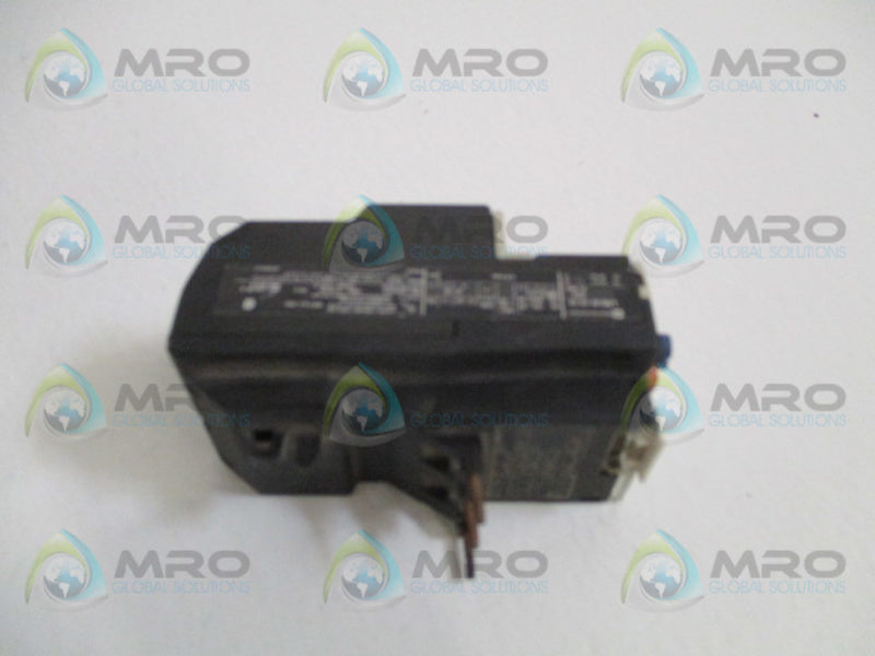 TELEMECANIQUE LR2-D1312 THERMAL OVERLOAD RELAY 5.5-8A UNMP