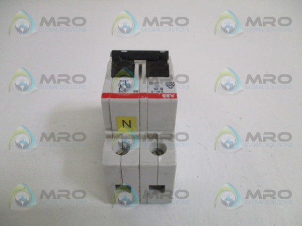 ABB S61-SB20 CIRCUIT BREAKER 20A  UNMP