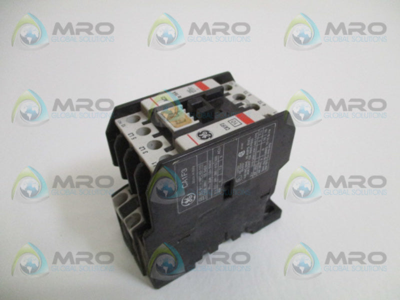 GENERAL ELECTRIC CA1F3 CONTACTOR 16A UNMP