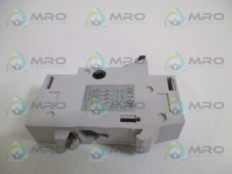 TELEMECANIQUE GK1-DF FUSE HOLDER (AS PICTURED) UNMP