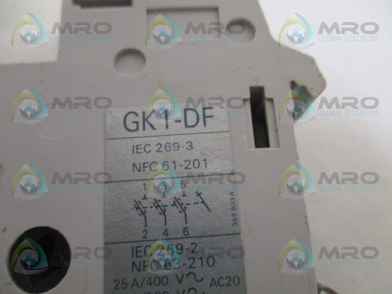 TELEMECANIQUE GK1-DF FUSE HOLDER (AS PICTURED) UNMP