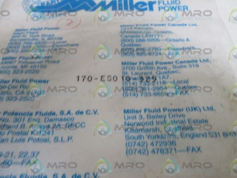MILLER PISTON U-SEAL 170-ES0-10-325  NSMP