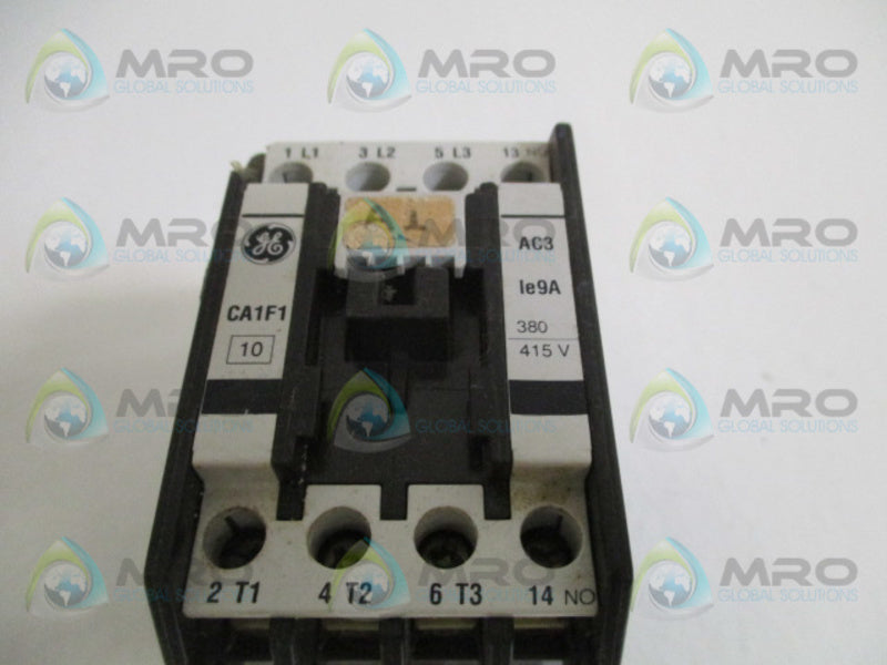 GENERAL ELECTRIC CA1F1 CONTACTOR 380/415V (AS PICTURED) UNMP