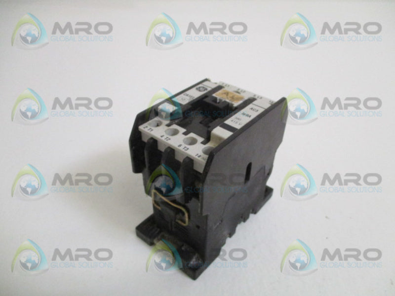 GENERAL ELECTRIC CA1F1 CONTACTOR 380/415V (AS PICTURED) UNMP