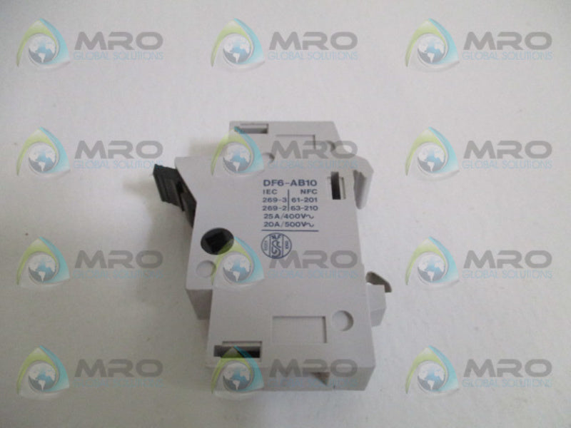 TELEMECANIQUE DF6-AB10 FUSE HOLDER (AS PICTURED) UNMP