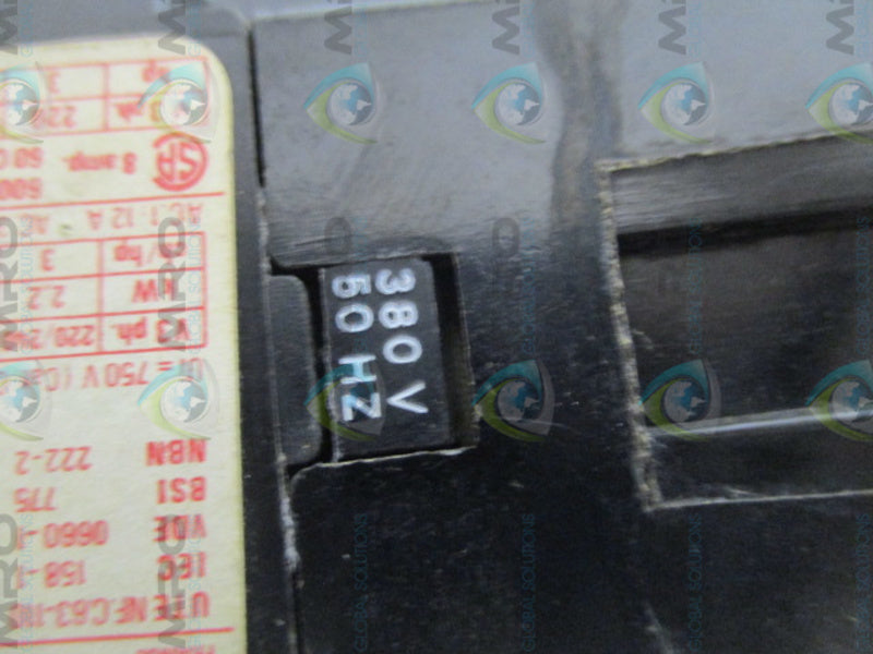 PETERCEM IOS8 CONTACTOR 380V UNMP