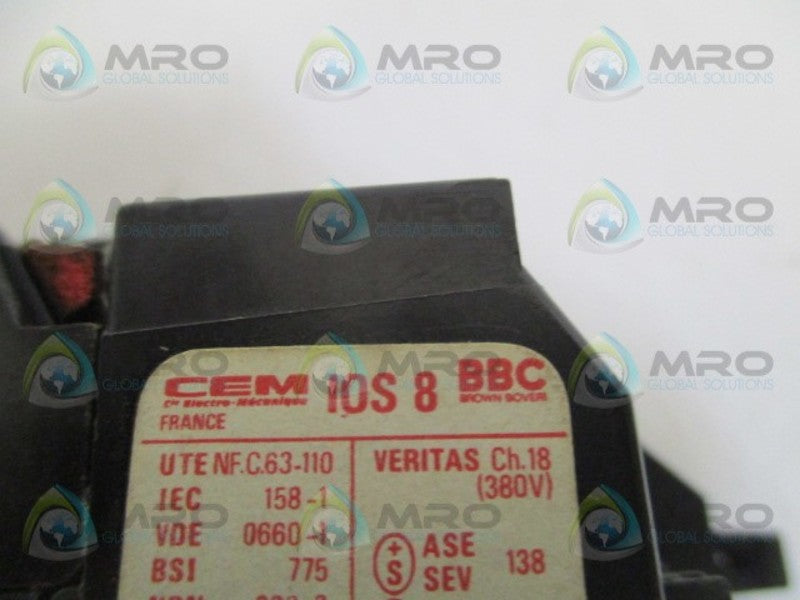 PETERCEM IOS8 CONTACTOR 380V UNMP