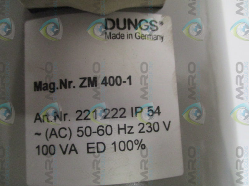 DUNGS ZM400-1 SOLENOID COIL 230V  NSNP