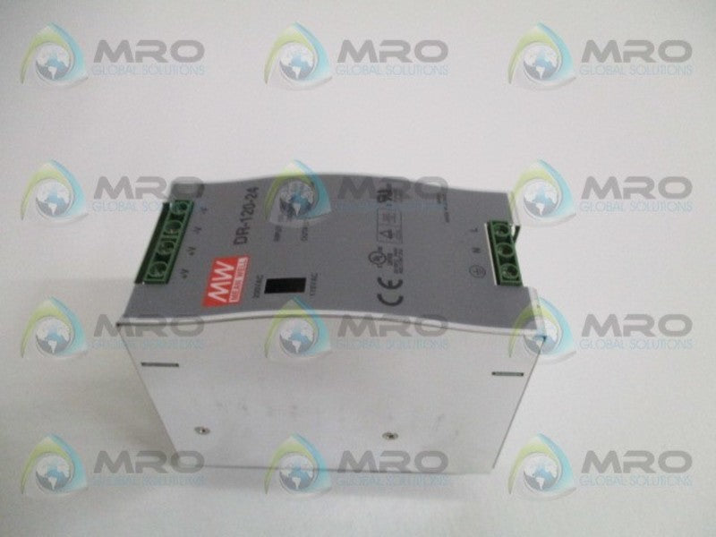 MEAN WELL DR-120-24 100-240VAC 2.0-3.3A NSMP