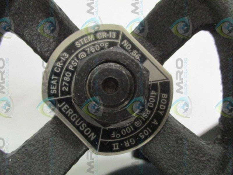 JERGUSON NO. 56 VALVE 3/4" NSNP
