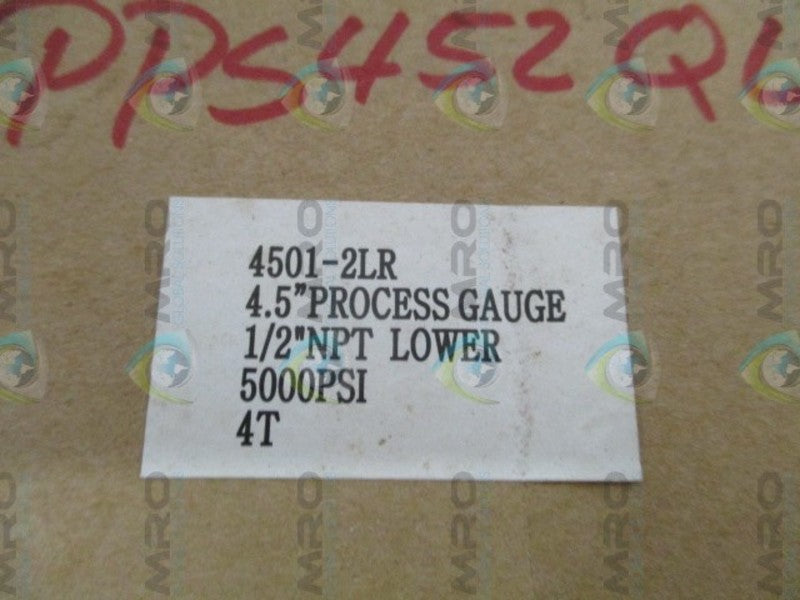 PIC 4501-2LR PROCESS GAUGE 5000 PSI NSMP