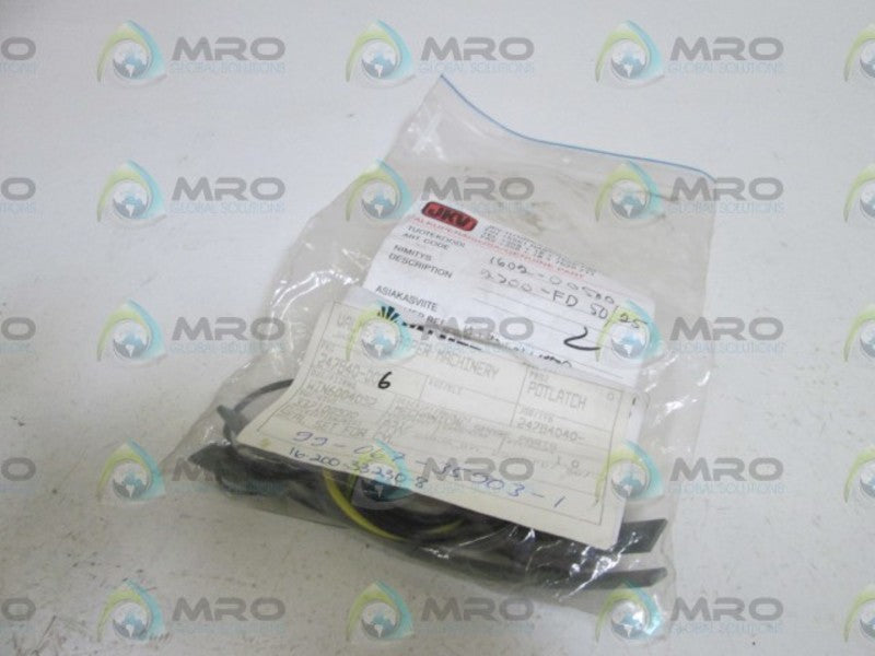 VALMET PAPER MACHINERY SEAL KIT 99-067-35903-1 NSNP IN BAG