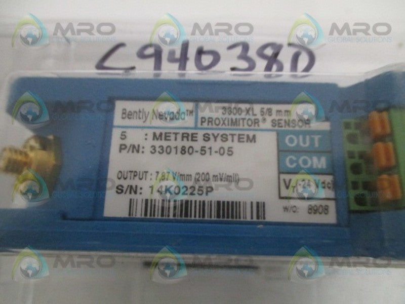 BENTLY NEVADA 330180-51-05 PROXIMITY SENSOR * NEW IN ORIGINAL PACKAGE *