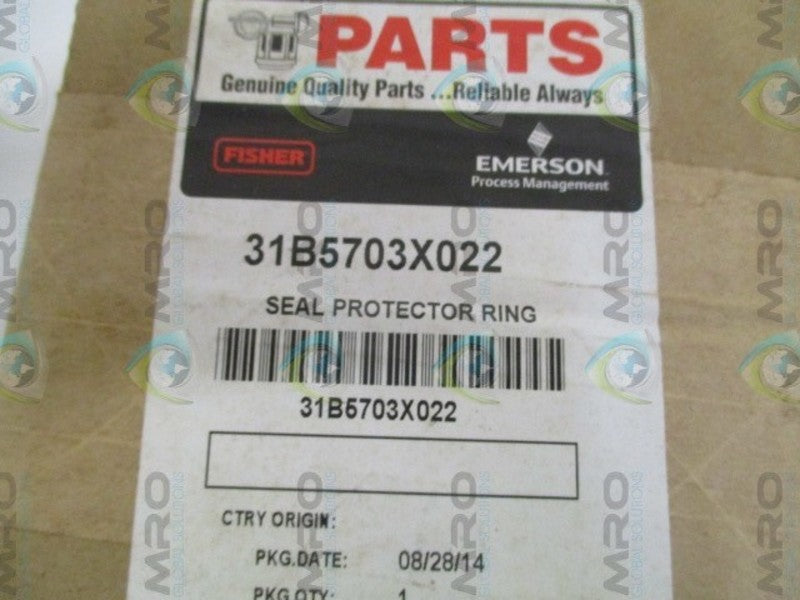 FISHER 31B5703X022 SEAL PROTECTOR RING  NSFS