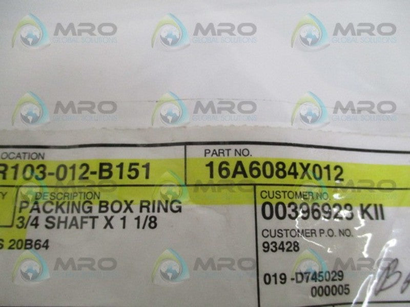 FISHER 16A6084X012 PACKING BOX RING  NSNP