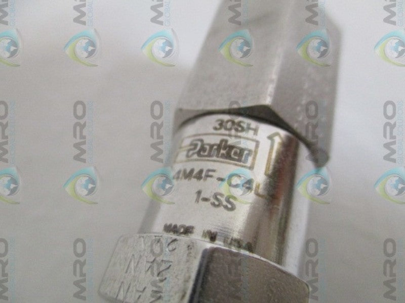 PARKER 4M4F-C4L-1-SS CHECK VALVE UNMP