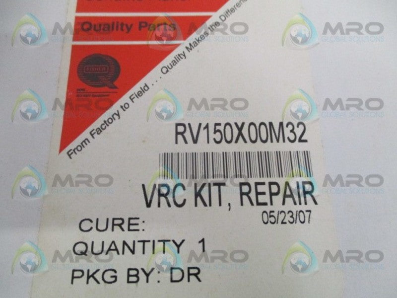 FISHER RV150X00M32 BALL VALVE REPAIR KIT NSMP