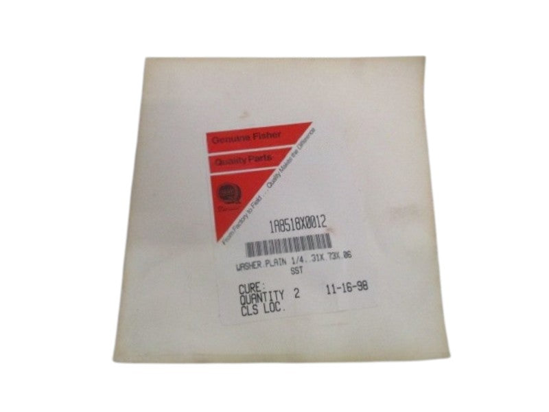 FISHER 1A8518X012 PLAIN WASHER (PKG. OF 2)  NSMP