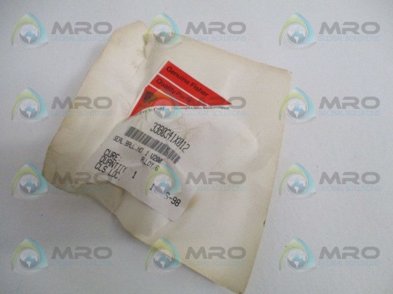 FISHER 33B0341X012 BALL SEAL  NSMP