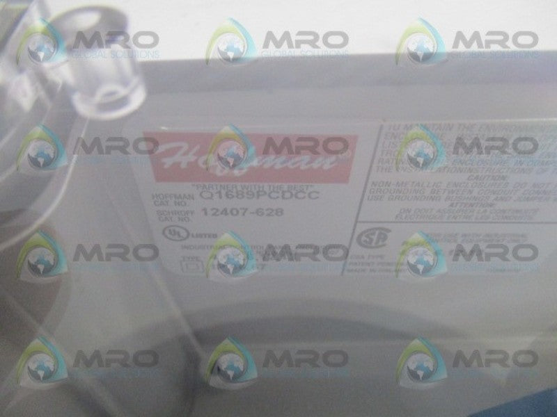HOFFMAN Q1689PCDCC ENCLOSURE UNMP