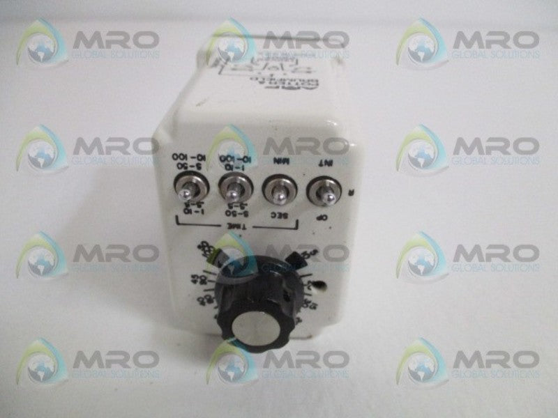 POTTER & BRUMFIELD CWB-38-76000 TIME DELAY RELAY 0.5 SEC-100 MIN. UNMP