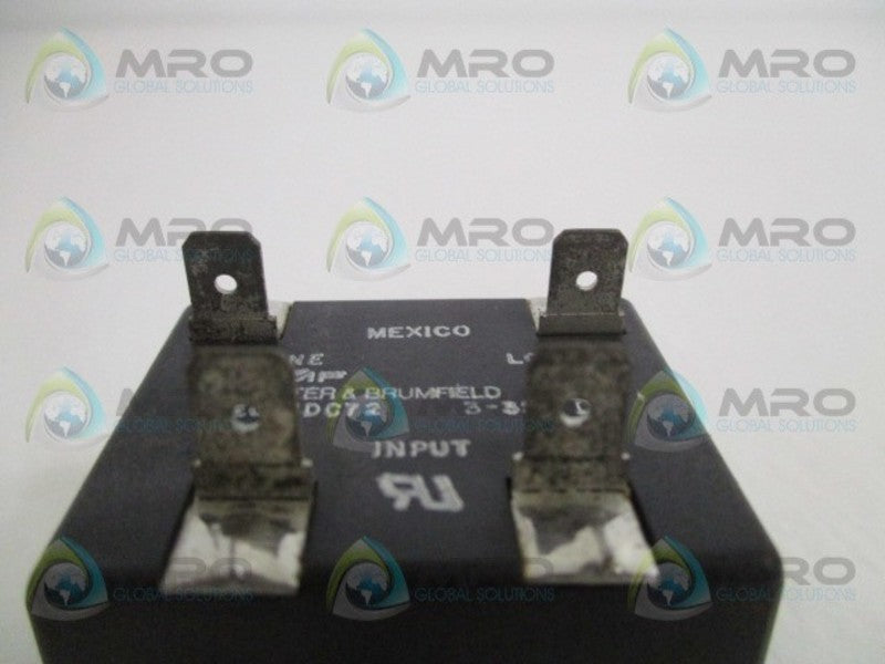 POTTER & BRUMFIELD EOT1DC72 SOLID STATE RELAY UNMP