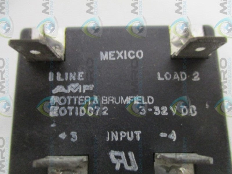 POTTER & BRUMFIELD EOT1DC72 SOLID STATE RELAY UNMP
