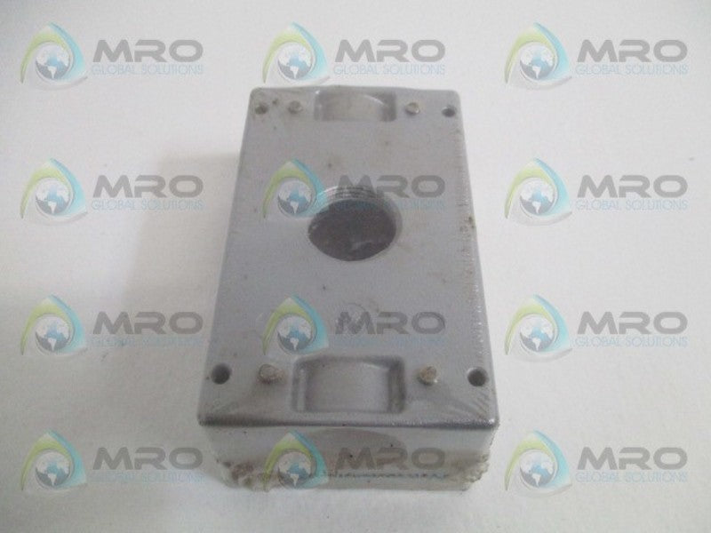 THOMAS & BETTS T14-PL SINGLE GANG OUTLET BOX NSMP