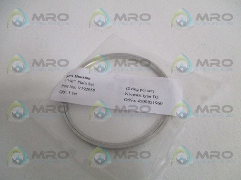 SPX V192958 GASKET RING SET 3.250" NSMP
