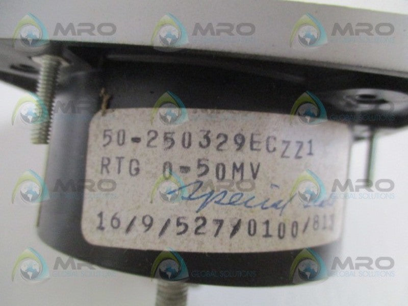 GENERAL ELECTRIC 250 50-250329ECZZ1 PANEL METER 0-1200 RPM NSMP