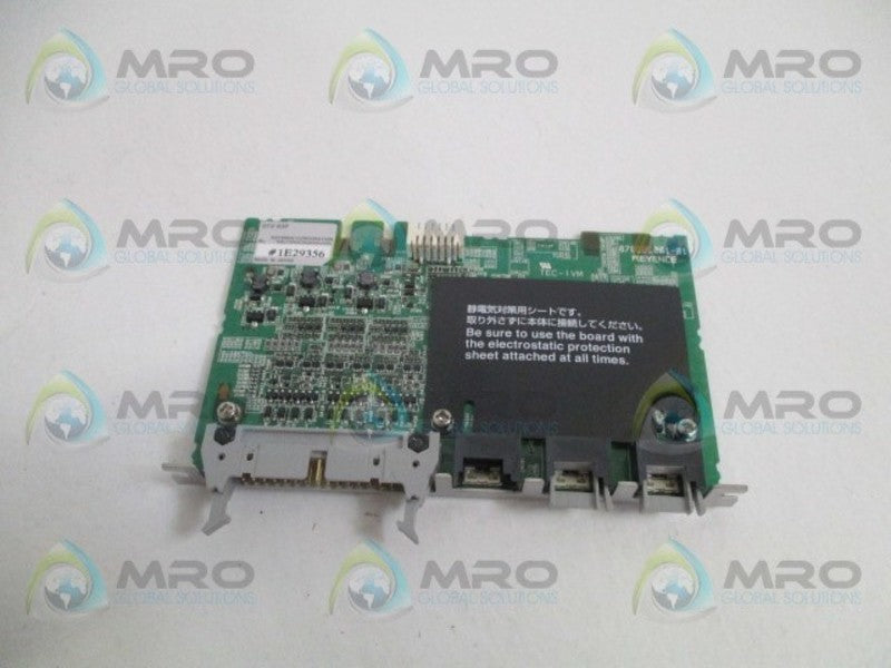 KEYENCE GT2-E3P EXPANSION BOARD NSMP