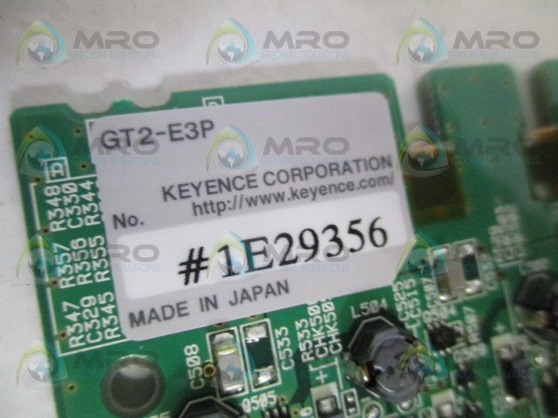 KEYENCE GT2-E3P EXPANSION BOARD NSMP