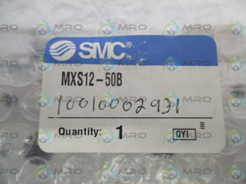 SMC MXS12-50B PNEUMATIC CYLINDER AIR SLIDE NSMP