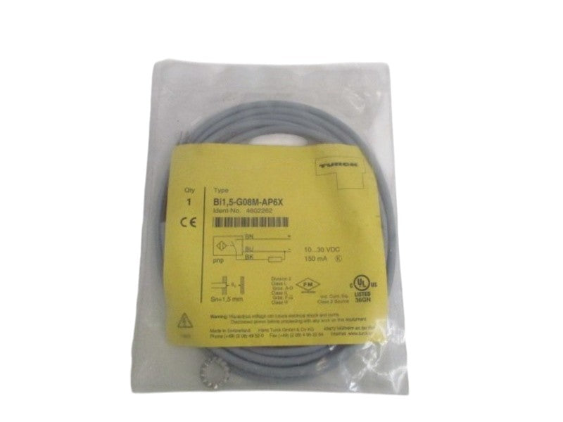 TURCK Bi1,5-G08M-AP6X PROXIMITY SWITCH NSMP