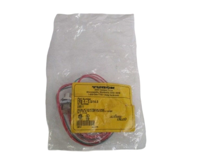 TURCK FKB4-0.5/14.5 CONNECTOR RECEPTACLE NSMP