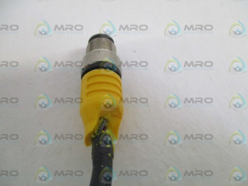 TURCK WKC8.6T-0.2-RSC8.6T MOLDED CORDSET (AS PICTURED) NSNP