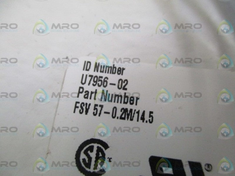 TURCK FSV57-0.2M/14.5 NSNP