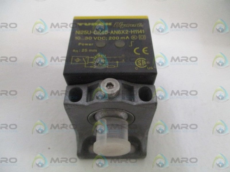 TURCK Ni25U-CK40-AN6X2-H1141 PROXIMITY SENSOR NSMP