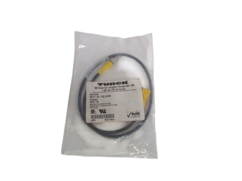 TURCK WK4T-0.6-PSG3M/S90 HYBRID MOLDED CORDSET(AS PICTURED)NSMP
