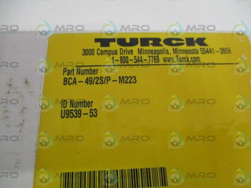 TURCK BCA-49/2S/P-M223 NETWORK JUNCTION UNIT NSMP