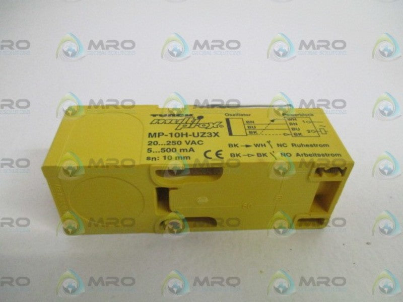 TURCK MP-10H-UZ3X INDUCTIVE PROXIMITY SENSOR NSMP