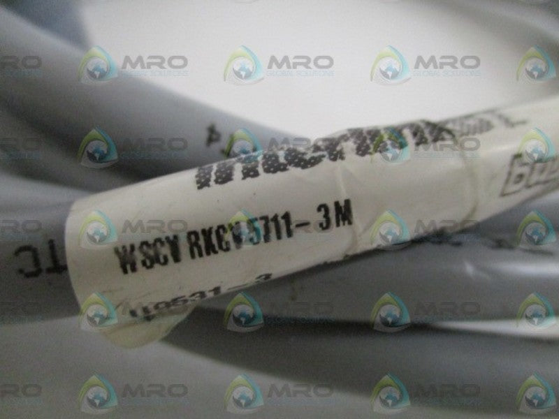 TURCK WSCVRKCV5711-3M NETWORK CABLE (AS PICTURED) UNMP