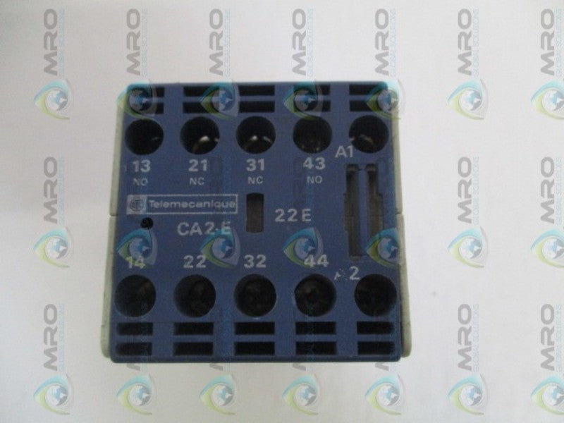 TELEMECANIQUE CA2EN122 CONTROL RELAY 24V UNMP